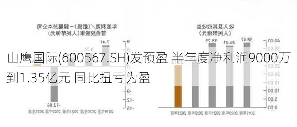 山鹰国际(600567.SH)发预盈 半年度净利润9000万到1.35亿元 同比扭亏为盈