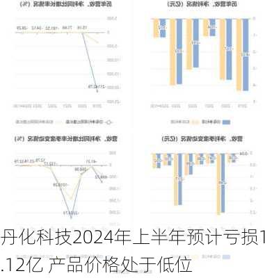 丹化科技2024年上半年预计亏损1.12亿 产品价格处于低位