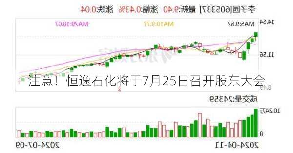 注意！恒逸石化将于7月25日召开股东大会