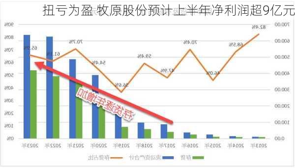 扭亏为盈 牧原股份预计上半年净利润超9亿元