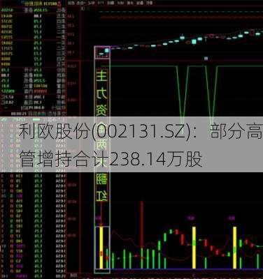 利欧股份(002131.SZ)：部分高管增持合计238.14万股