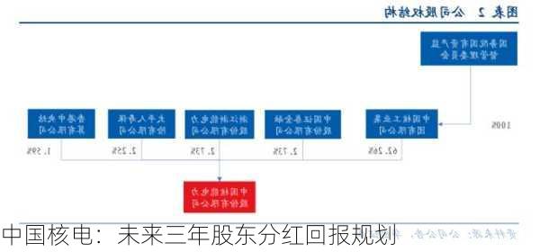 中国核电：未来三年股东分红回报规划