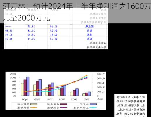 ST万林：预计2024年上半年净利润为1600万元至2000万元