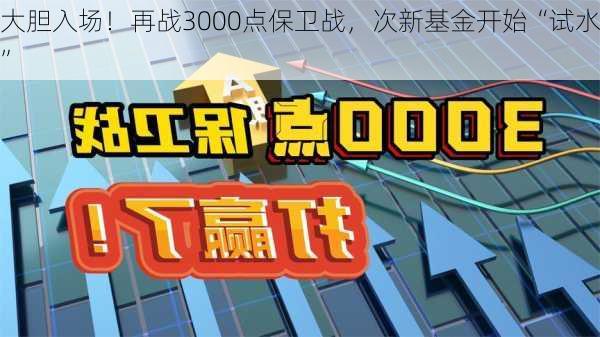 大胆入场！再战3000点保卫战，次新基金开始“试水”