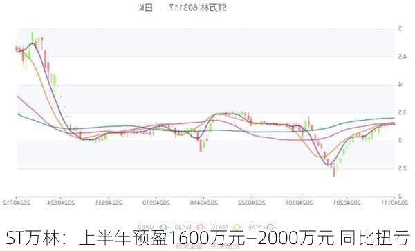 ST万林：上半年预盈1600万元―2000万元 同比扭亏