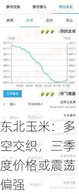 东北玉米：多空交织，三季度价格或震荡偏强