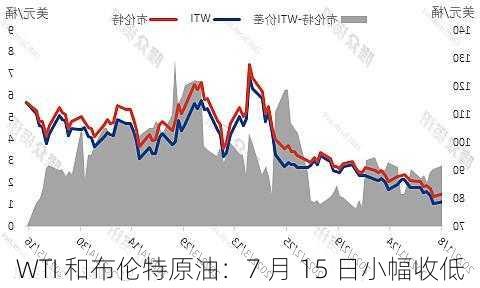 WTI 和布伦特原油：7 月 15 日小幅收低