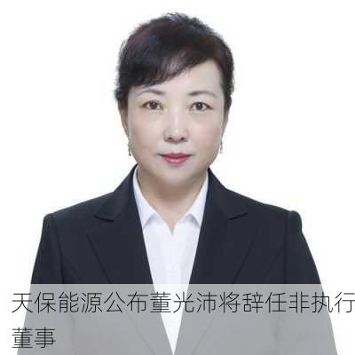 天保能源公布董光沛将辞任非执行董事