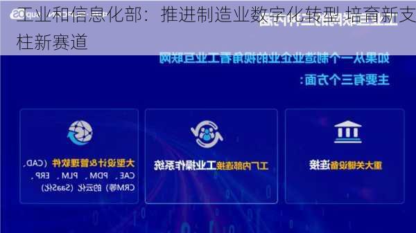 工业和信息化部：推进制造业数字化转型 培育新支柱新赛道