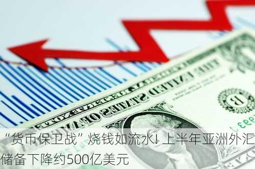 “货币保卫战”烧钱如流水! 上半年亚洲外汇储备下降约500亿美元