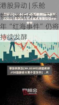 港股异动 | 乐舱物流涨近5%，下半年“红海事件”仍将持续发酵