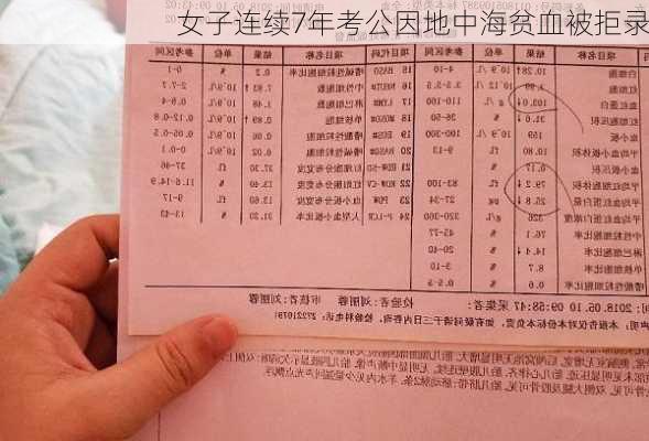 女子连续7年考公因地中海贫血被拒录