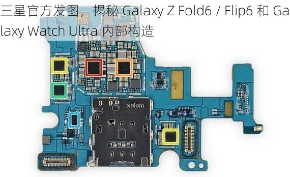 三星官方发图，揭秘 Galaxy Z Fold6 / Flip6 和 Galaxy Watch Ultra 内部构造