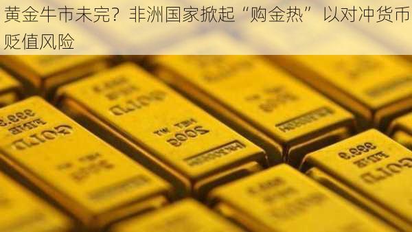 黄金牛市未完？非洲国家掀起“购金热” 以对冲货币贬值风险