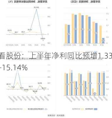 海看股份：上半年净利同比预增1.33%―15.14%