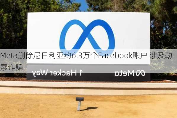 Meta删除尼日利亚约6.3万个Facebook账户 涉及勒索诈骗