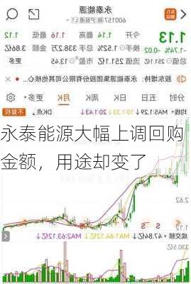 永泰能源大幅上调回购金额，用途却变了