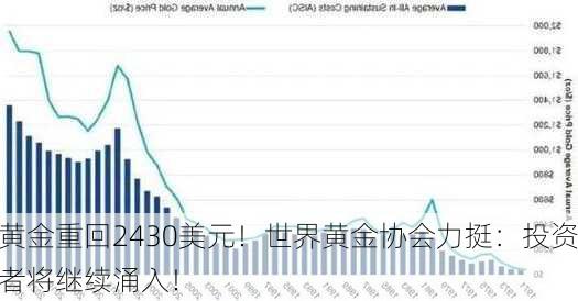 黄金重回2430美元！世界黄金协会力挺：投资者将继续涌入！