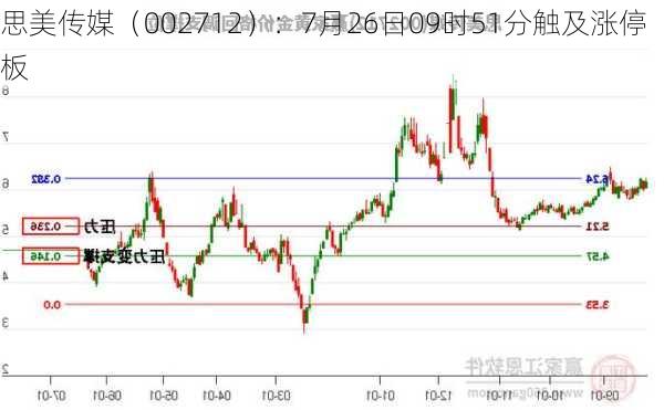 思美传媒（002712）：7月26日09时51分触及涨停板