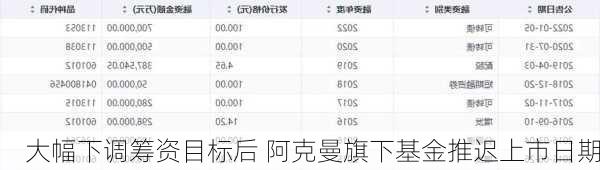 大幅下调筹资目标后 阿克曼旗下基金推迟上市日期