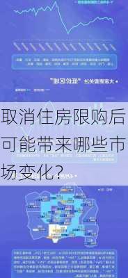 取消住房限购后可能带来哪些市场变化？