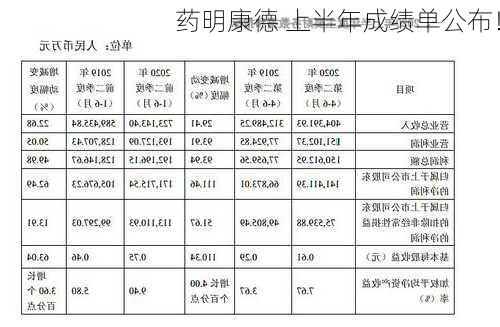 药明康德 上半年成绩单公布！