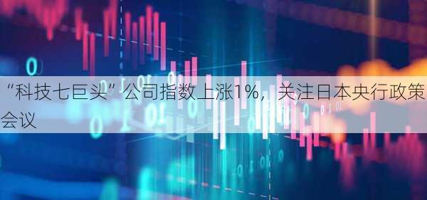 “科技七巨头”公司指数上涨1%，关注日本央行政策会议