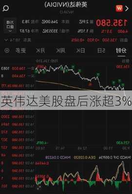 英伟达美股盘后涨超3%