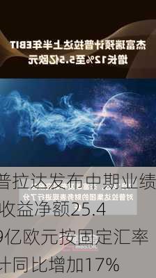 普拉达发布中期业绩 收益净额25.49亿欧元按固定汇率计同比增加17%