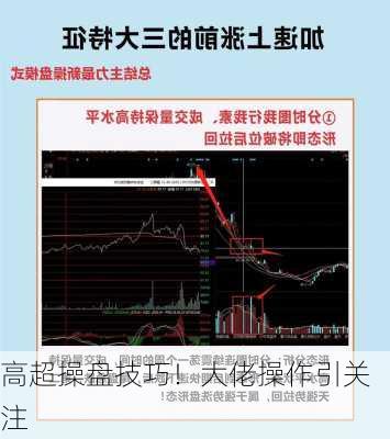 高超操盘技巧！大佬操作引关注