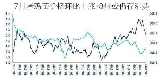 7月蛋鸡苗价格环比上涨  8月或仍存涨势