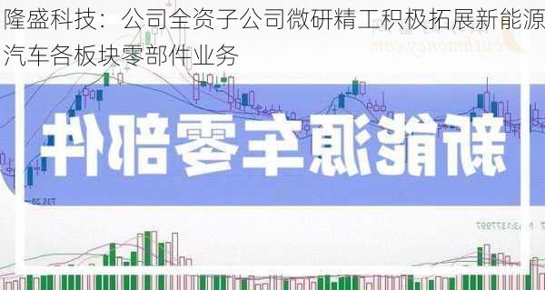 隆盛科技：公司全资子公司微研精工积极拓展新能源汽车各板块零部件业务