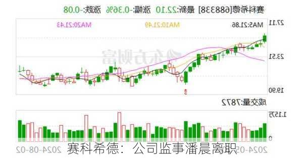 赛科希德：公司监事潘晨离职