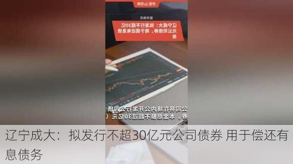 辽宁成大：拟发行不超30亿元公司债券 用于偿还有息债务