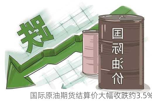 国际原油期货结算价大幅收跌约3.5%