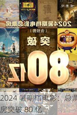 2024 暑期档电影：总票房突破 80 亿