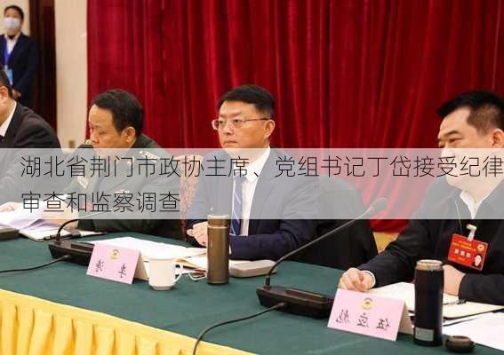 湖北省荆门市政协主席、党组书记丁岱接受纪律审查和监察调查