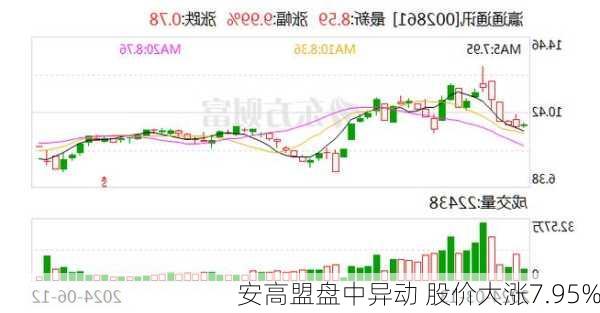 安高盟盘中异动 股价大涨7.95%