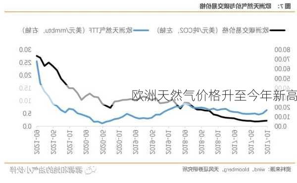 欧洲天然气价格升至今年新高