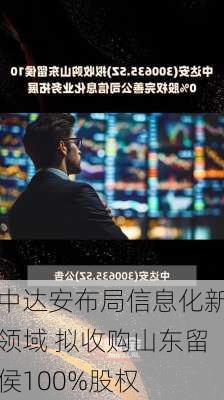 中达安布局信息化新领域 拟收购山东留侯100%股权