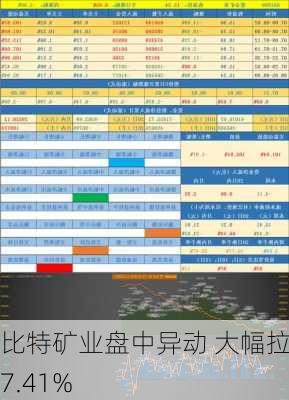 比特矿业盘中异动 大幅拉升7.41%