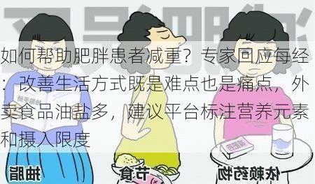 如何帮助肥胖患者减重？专家回应每经：改善生活方式既是难点也是痛点，外卖食品油盐多，建议平台标注营养元素和摄入限度