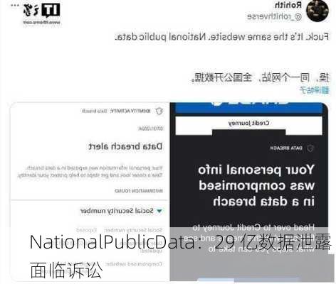 NationalPublicData：29 亿数据泄露 面临诉讼