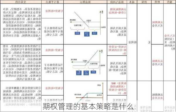 期权管理的基本策略是什么