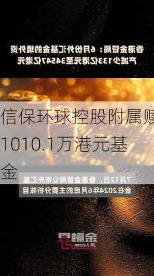 信保环球控股附属赎回1010.1万港元基金