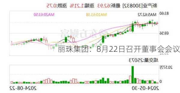 丽珠集团：8月22日召开董事会会议