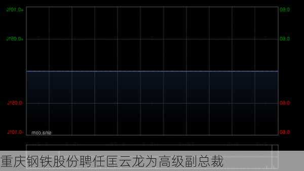 重庆钢铁股份聘任匡云龙为高级副总裁