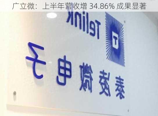 广立微：上半年营收增 34.86% 成果显著