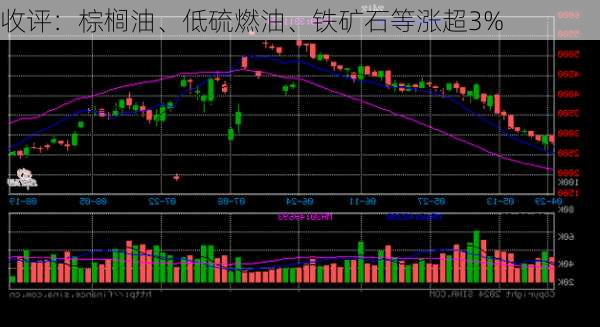 收评：棕榈油、低硫燃油、铁矿石等涨超3%