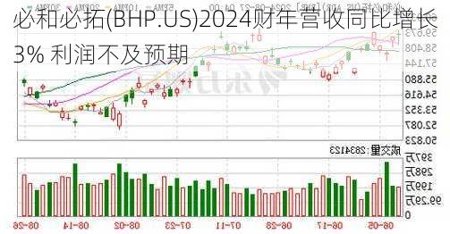 必和必拓(BHP.US)2024财年营收同比增长3% 利润不及预期